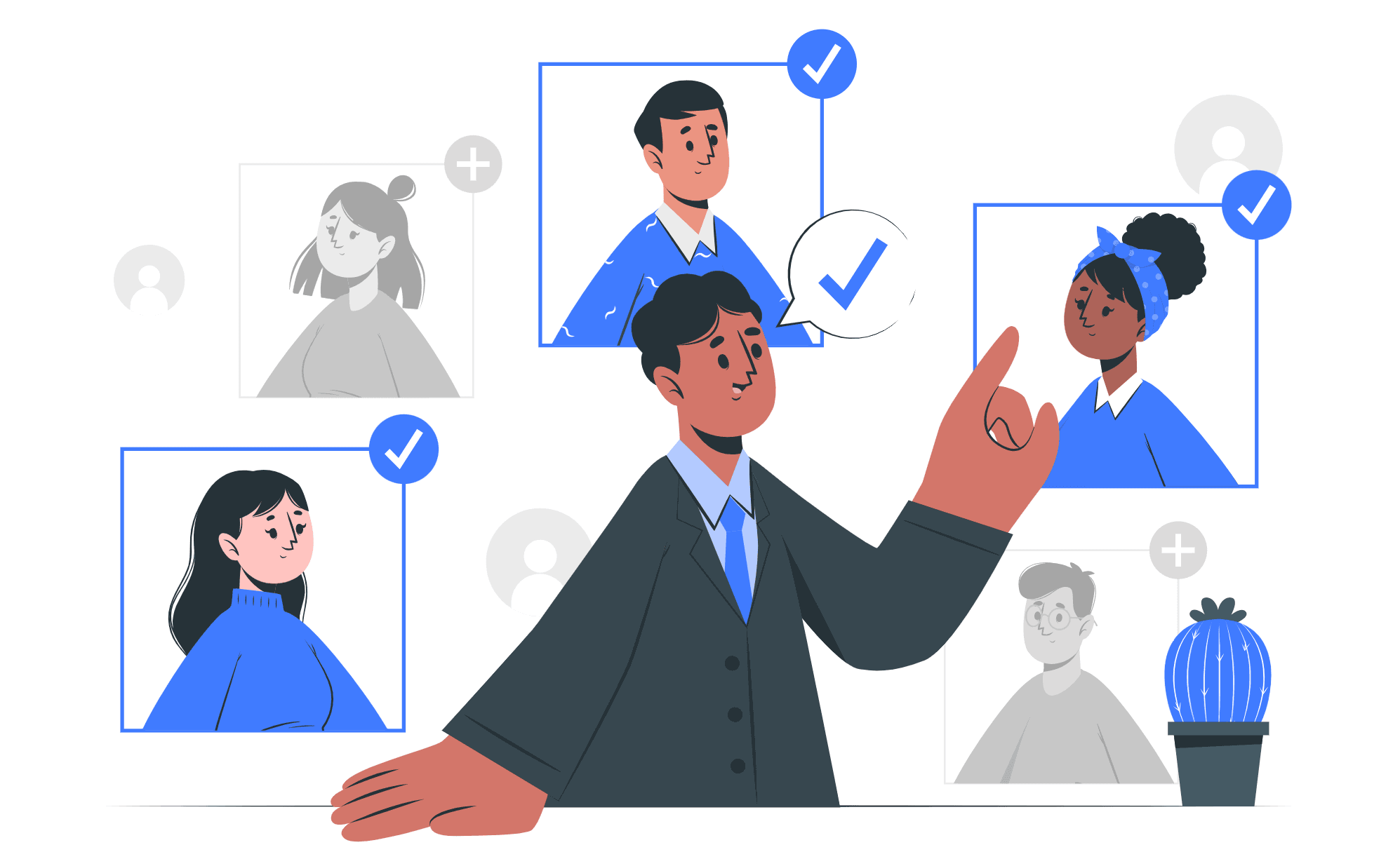 Create, invite, and collaborate with Teams